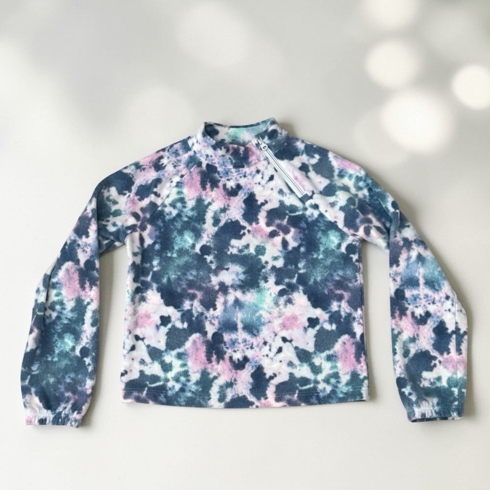 Kids Tie-Dye Fleece Sweater